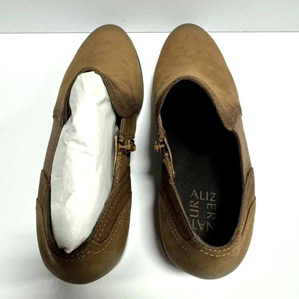 Naturalizer Womens Royal Boot Warm Oat Size 12 Wide